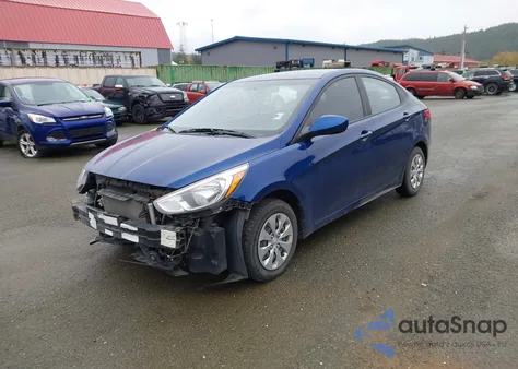 2016 Hyundai Accent Se из США, поврежденный, VIN KMHCT4AE3GU079359
